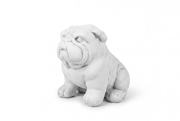 Gaart Dekoratioun Hond Terrass Stee Figuren Dekorativ Figur Wäiss Statue