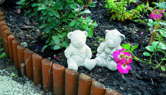 Gaart Dekoratioun Bär Terrass Steen Figuren Natur Figur Dekorativ Statuette