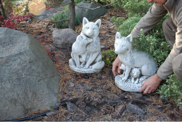 Gaart Deko Fuuss Statu Skulptur Figuren Skulpturen Designer Figur