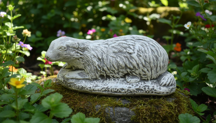 Gaard Dekoratioun Terrass Steen Figuren Figur Deko Statu Skulptur