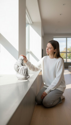 Gaart Dekoratioun Eekhoorn Terrass Steen Figuren Deko Figur Statuett