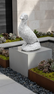 Gaart Dekoratioun Int Terrass Steen Figuren Figur Statue Deko Skulptur