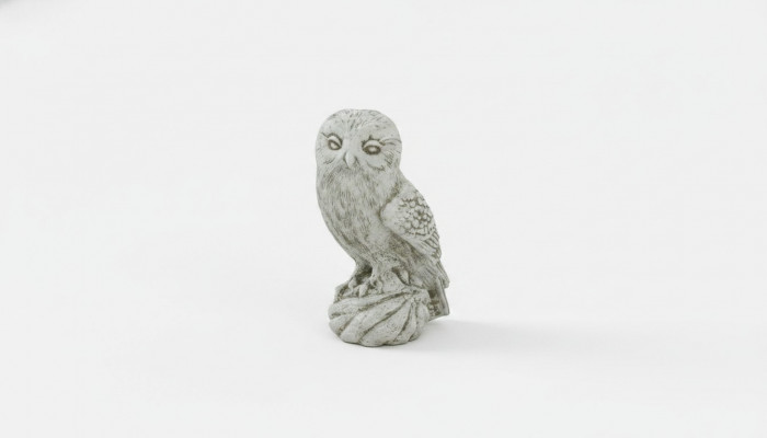 Gaart Dekoratioun Uhu Terrasse Steen Figuren Figur Deko Statuette