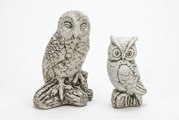 Gaart Dekoratioun Uhu Terrass Steen Figuren Natur Figur Dekorativ Statu