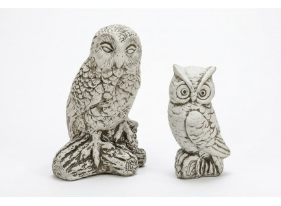 Gaart Dekoratioun Uhu Terrass Steen Figuren Natur Figur Dekorativ Statu