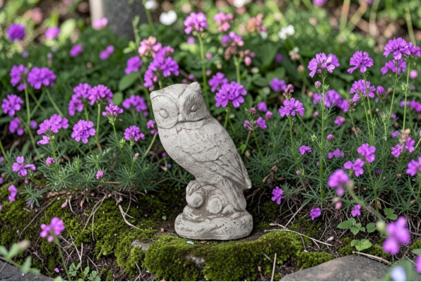Gaart Dekoratioun Eil Terrass Steen Natur Figuren Figur Dekorativ Statu