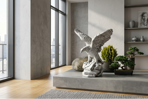 Adler XXL Greifvogel Statu Figur Skulptur Skulpturen Statuen Figuren