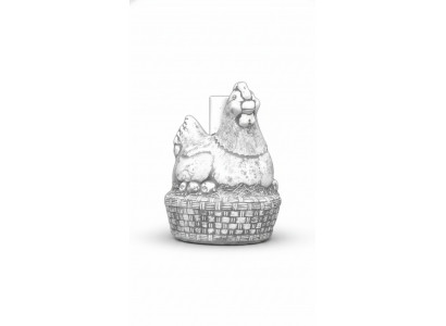 Kichech Hunn Gaart Figur Statuen Figuren Skulptur Dekoratioun