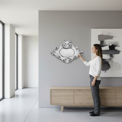 Wandrelief Steeplack Bild Engelen Antik Relief Wäiss Biller Steegoss Wand