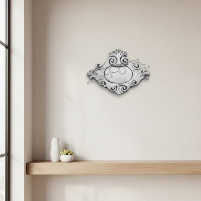 Wandrelief Steeplack Bild Engelen Antik Relief Wäiss Biller Steegoss Wand