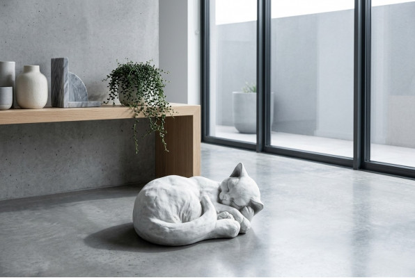 Gaart Dekoratioun Kaz Terrass Steen Figuren Figur Deko Statuen