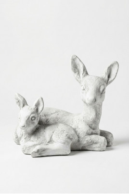 Gaarten Dekoratioun Bambi Terrass Steen Figuren Figur Dekorativ Statue