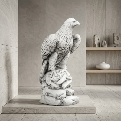 Figur Adler Gaart Statu Skulptur Dekorativ Skulpturen Figuren Statuen