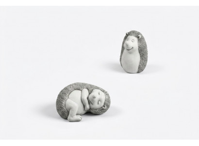Garten Dekoratioun Igel Terrass Karikatur Steen Figure Figur Dekor Statuë