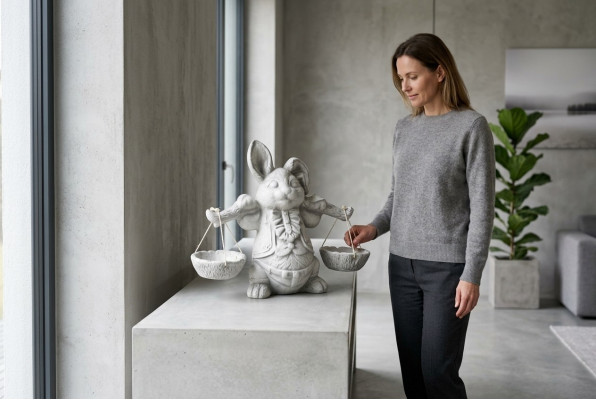 Gaart Dekoratioun Hues Terrass Steefiguren Figur Dekorativ Natur Statuette
