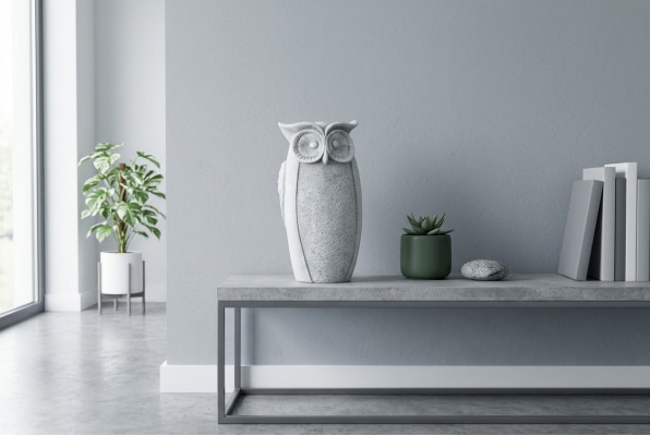Gaart Dekoratioun Eil Terrass Steen Figuren Dekorativ Figur Natur Statu.