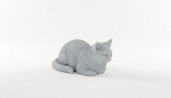 Gaart Dekoratioun Dekorativ Kaz Terrass Steen Figuren Figur Statuette
