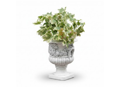 Design Blummendëppen Dekor Top Planz Kübel Gefäß Figur Tëppler Gesiicht Skulptur