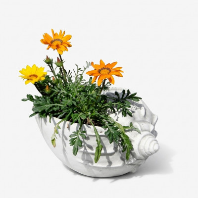 Design Blummendëppen Top Planz Kueb Dekorativen Gefäss Dëppen Figur Gesiicht