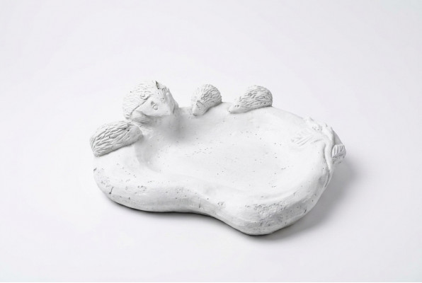 Vull Drénkskulptur Design Figur Dekor Statue Gaart Figuren Statuen