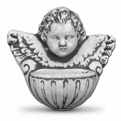 Grabengel Kräiz Grabdekor Grabschmuck Steen Dekoratioun Statu.
