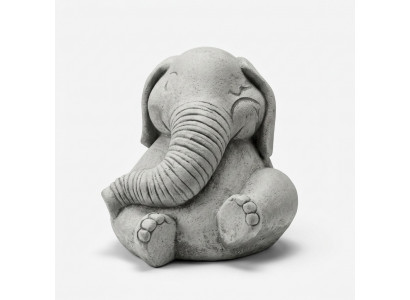 Design Figur Elefant Skulptur Figuren Skulpturen Statuen Wäiss Karikatur Statue