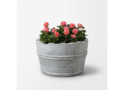 Blummendëppen Këscht Dëppen Blummen Dëppen XXL Gaart Dekorativ Beton Terrass.