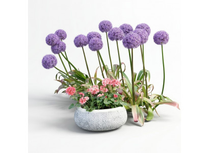 Blummekübel Natur Planz Kübel Dekoratioun Gaart Vase Figur Blummendëppen