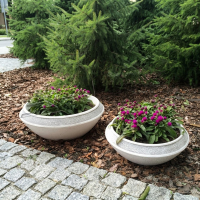 Blummebriedem Planzbriedem Dekoratioun Vasen Naturfigur Gaart Blummendëppercher