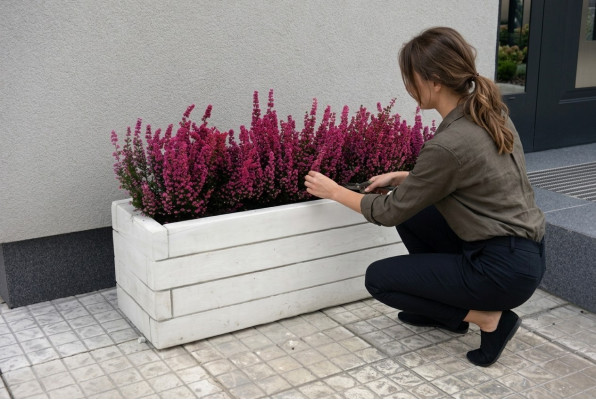 Blumendëppen Planzen Dëppen Natur Dekoratioun Gaart Vasen Blummendëppen Figur