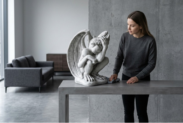 Figur Skulptur Draach Kand Gaart Skulpturen Figuren Dekorativ Statuen