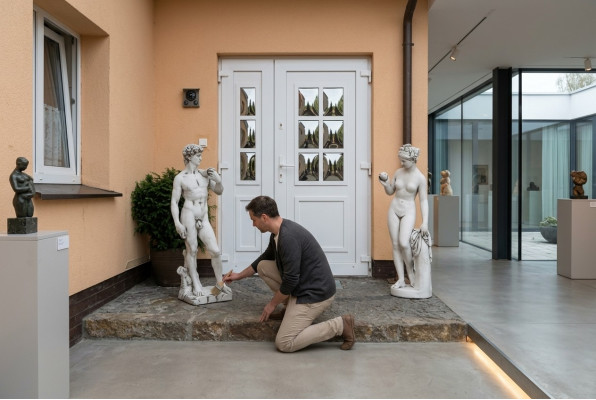 Eva 120cm Skulptur Design Figur Statue Gaart Figuren Statuen