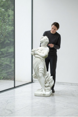Frau 122cm Skulptur Design Figur Statue Gaart Figuren Statuen