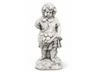 Meedche 71cm Figur Statue Figuren Skulptur Statuen Gaart