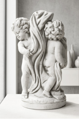 Engel 72cm Skulptur Design Figur Statu Gaarte Figuren Statuen