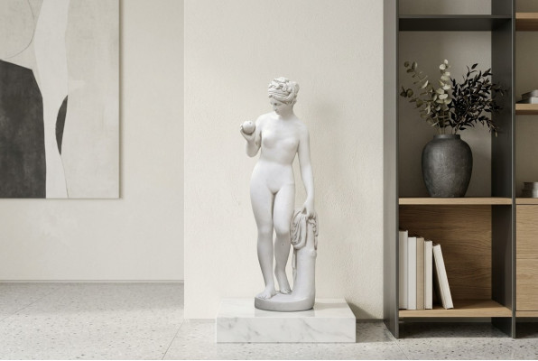 Gaartdekoratioun Fra 61cm Terrass Steen Figuren Figur Deko