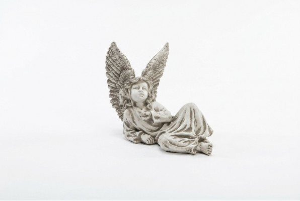 Engel 27cm Skulptur Design Figur Statue Gaart Figuren Dekorativ Statuen