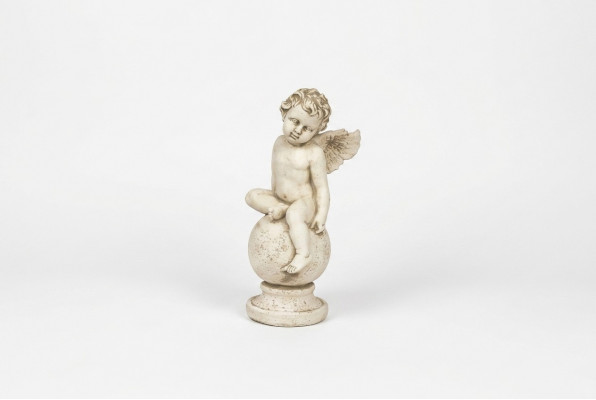 Grafdekoratioun Graf Steen Dekoratioun Engel Deko Figur Skulptur Gott Helleg.