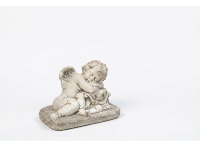Engel Kanner Skulptur Design Figur Statue Gaart Figuren Statuen