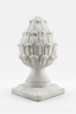 Gaartendekoratioun roud Statu Skulptur Figuren Skulpturen Designer
