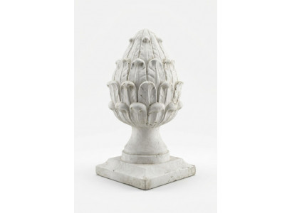 Gaartendekoratioun roud Statu Skulptur Figuren Skulpturen Designer