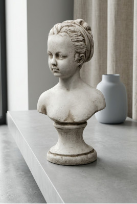 Fraebüsten Skulptur Design Figur Statu Gartenfiguren Statuen