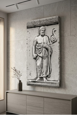 Antik Stil Réimesche Wandrelief Relief Wand Biller Bild Molerei Steen Griichen
