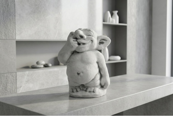 Troll 22cm Skulptur Design Figur Statu Gaart Figuren Statuen
