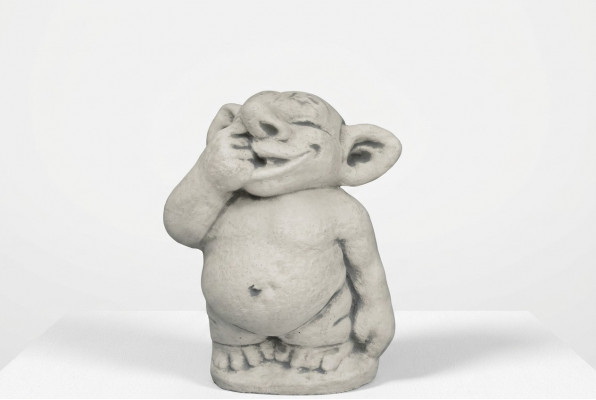 Troll 22cm Skulptur Design Figur Statu Gaart Figuren Statuen