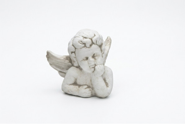 Engel 18cm Skulptur Design Figur Statue Gaart Figuren Dekorativ Statuen