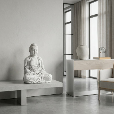 Buddha Malaysia Statue Figur Gaart Figuren Statuen Skulptur Skulpturen