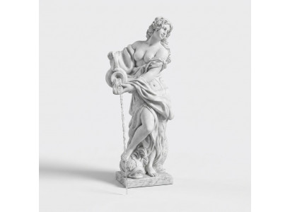 Gartenfigur "Frau Fontaine"140cm Teichfigur Menschen Steinguss