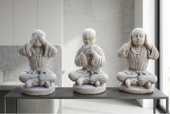 25cm Shaolin Kung Fu Figur Statuettem Kämpfer Figuren Dekorativ Wäiss Statuen