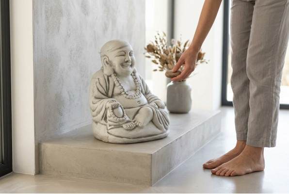 30cm Deko Skulptur Design Figur Statue Gaart Figuren Statuen